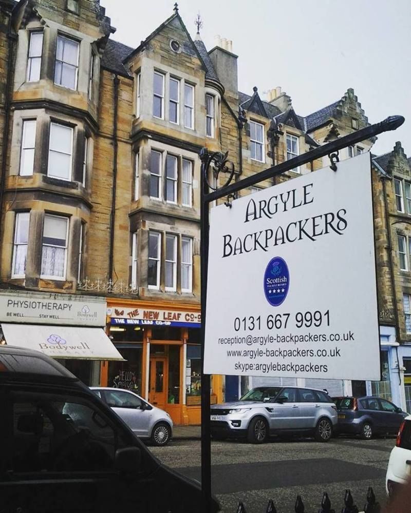 Хостел Argyle Backpackers Единбург Екстер'єр фото